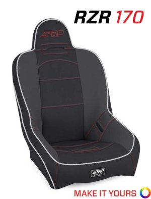 Polaris RZR 170 High Back Seat - PRP Seats - Premier - `09-`21 Polaris RZR 170 High Back Seat - PRP Seats - Premier - `09-`21